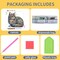 Diamond Painting Arts for Adults - Mandala Cat Partial Drill Diamond Art Paintings, DIY Craft Arts for Home Decor and Gifts - 12x12 Inches (Cat)